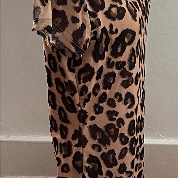 Derek Heart animal print lined round neck mini dress, size M boho Y2K summer - Picture 9 of 12